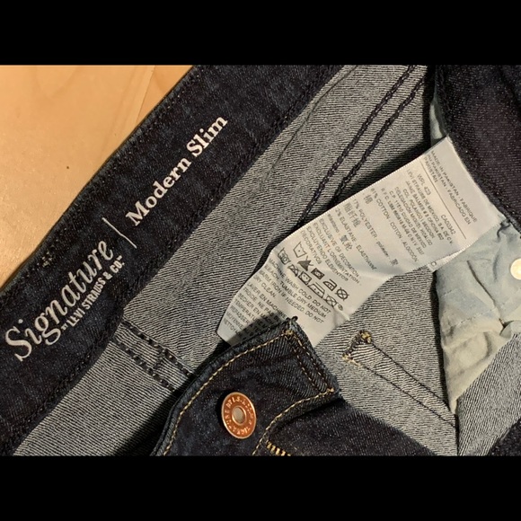 Signature by Levi Strauss Modern Slim Jeans SZ 16S - Picture 5 of 7